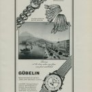1950 Gubelin Watch Company Switzerland Vintage 1950 Swiss Ad Suisse Advert Horlogerie Horology