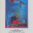 Robert Natkin 1982 Art Exhibition Ad Advert The Aldrich Museum of Contemporary Art