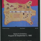 1982 R. Lee White Touches the Robe 1982 Art Exhibition Ad Advert 1982 R. Lee White Touches the Robe 1982 Art Exhibition Ad Advert