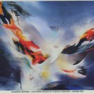 Leonardo Nierman Vintage 1982 Art Exhibition Ad Advert California Museum of Science Advertisement Leonardo Nierman Vintage 1982 Art Exhibition Ad Advert California Museum of Science Advertisement