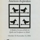 Harriet Kittay Vintage 1982 Art Exhibition Ad American Inspiration Advert Harriet Kittay Vintage 1982 Art Exhibition Ad American Inspiration Advert