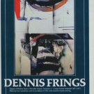 Dennis Frings Vintage 1982 Art Ad Impact of Reality Advertisement