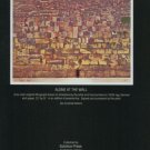 Byron Birdsall Vintage 1982 Art Ad Alone at the Wall Byron Birdsall Vintage 1982 Art Ad Alone at the Wall