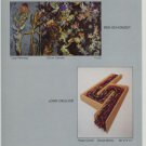 Ben Schonzeit John Okulick Vintage 1982 Art Exhibition Ad Elaine Horwitch Galleries Ben Schonzeit John Okulick Vintage 1982 Art Exhibition Ad Elaine Horwitch Galleries