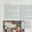 1975 In Praise of Bradley Walker Tomlin Vintage 1975 Magazine Article by David Bourdon