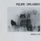 1974 Felipe Orlando Vintage 1974 Art Exhibition Ad B. Lewin Galleries Advert Advertisement