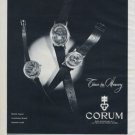 Corum Watch Company Ries, Bannwart & Co Vintage 1970 Swiss Ad Suisse Advert