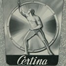 Certina Watch Company 1950 Swiss Ad Suisse Advert Grenchen Switzerland