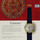 Angelus Watch Company Stolz Freres Vintage 1956 Swiss Ad Suisse Advert Horology