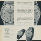Certina Watch Company Certina Certidate Advert 1957 Swiss Ad Switzerland Suisse Advert