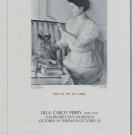 Lilla Cabot Perry Vintage 1969 Retrospective Art Exhibition Ad Advert Hirschl & Adler Galleries