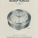 1956 Luxor Clock Company Switzerland Vintage 1956 Swiss Ad Suisse Advert Horology Horlogerie
