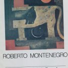 1974 Roberto Montenegro Vintage 1970's Art Ad Magazine Advertisement Galeria Tasende Mexico