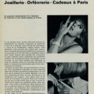 1965 Le 40e Salon de la Bijouterie Joaillerie Orfevrerie Paris 1965 Swiss Magazine Clipping Suisse