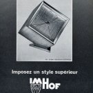 1965 Imhof Clock Company Switzerland 1965 Swiss Ad Suisse Advert Horology