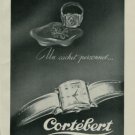 Cortebert Watch Company Vintage 1950 Swiss Ad Suisse Advert Switzerland Horology