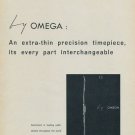 1957 Omega Watch Company Switzerland Another Achievement by OMEGA 1957 Swiss Ad Suisse Advert