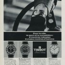 1968 Tissot Watch Company Switzerland Vintage 1968 Swiss Ad Suisse Advert Horology