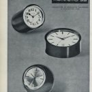 1965 Montremo Clock Company Switzerland Vintage 1965 Swiss Ad Suisse Advert