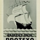 1944 Protexo Bracelet Company Switzerland Vintage 1944 Swiss Ad Suisse Advert Horology