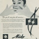 1956 Mido Watch Company Mido Powerwind Advert Vintage 1956 Swiss Ad Suisse Advert Horology