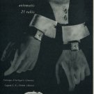 1956 Lemania Watch Company Lugrin S.A. Vintage 1956 Swiss Ad Suisse Advert Horology Horlogerie