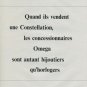 1968 Omega Watch Company Omega Constellation Advert Vintage 1968 Swiss Ad Suisse Advert Horology
