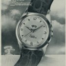 1956 Suter Watch Company Suter Stratomatic Advert 1956 Swiss Ad Suisse Advert Hafis Watch Co.
