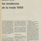 1965 Montres et Bijoux Vintage 1965 Swiss Magazine Clipping Horology