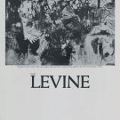 1969 Jack Levine Gangsters Funeral Vintage 1969 Art Ad Advertisement
