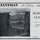 1969 Robert Clark Arizona Adobe Vintage 1969 Art Exhibition Ad Advert Zantman Art Galleries