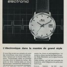 1968 Mido Watch Company Bienne Switzerland Vintage 1968 Swiss Ad Suisse Advert Horology