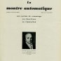 1944 La Montre Automatique Automatic Watch Repair 1944 Swiss Magazine Article Horology Suisse