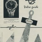 1956 Sandoz Watch Company Polemaster Advert Vintage 1956 Swiss Ad Suisse Advert Switzerland