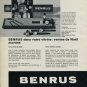 1965 Benrus Watch Company Switzerland Vintage 1965 Swiss Ad Suisse Advert Horlogerie