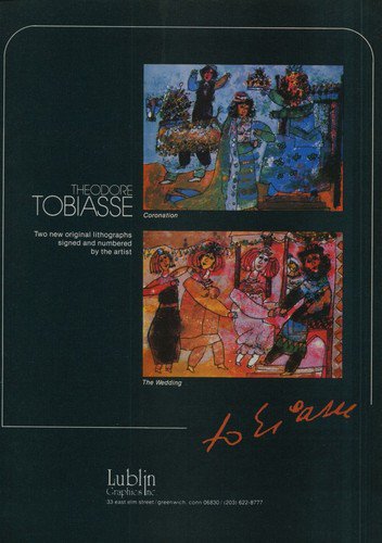 Theodore Tobiasse Coronation The Wedding 1980 Art Ad Advert Advertisement