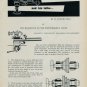 1954 The Headstock of the Watchmaker's Lathe by H. Jendritzki Vintage 1954 Swiss Magazine Article