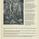 1968 Lazaro Lozano The Song of Paradise Vintage 1968 Art Ad Advertisement Galerias Yela Lisbon