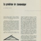 1956 Un Probleme de Gnomonique by Edmond Guyot 1956 Swiss Magazine Article Horology Gnomon Sundial