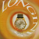 Longines Watch Company Ultra-Chron Vintage 1969 Swiss Ad Suisse Advert Horology