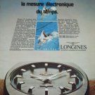 1972 Longines Watch Company Switzerland Munich Olympics Olympiques 1972 Swiss Ad Suisse Advert
