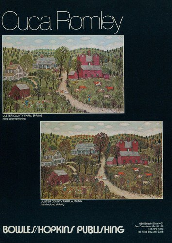 Cuca Romley Ulster County Farm 1980 Art Ad Advert