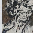 Frank Auerbach Head of Helen Gillespie Art Ad Advertisement