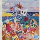 Malcolm Morley Lifeguard Art Ad Advertisement