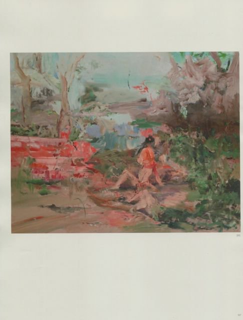 Cecily Brown Figures in a Garden Art Ad