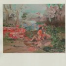 Cecily Brown Figures in a Garden Art Ad
