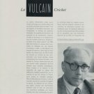 1956 La Vulcain Cricket Vintage 1956 Swiss Magazine Article Suisse Horlogerie Horology Switzerland
