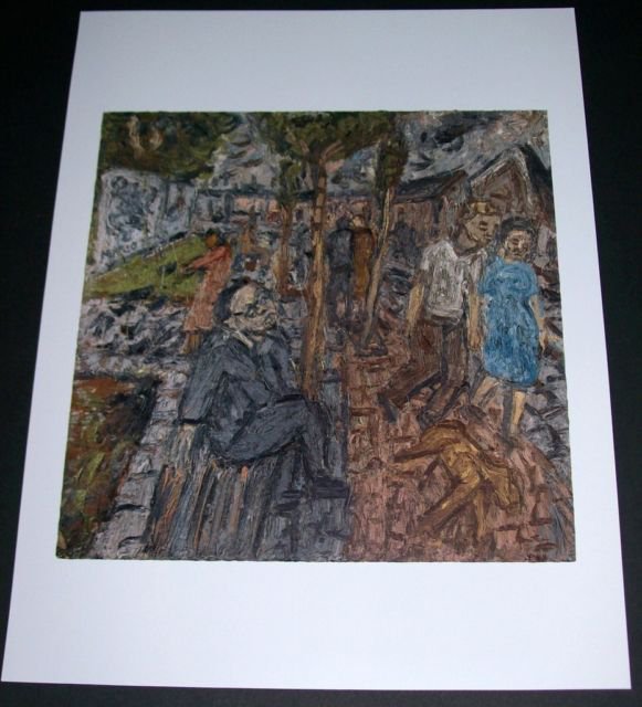 Leon Kossoff A Street in Willesden Art Ad