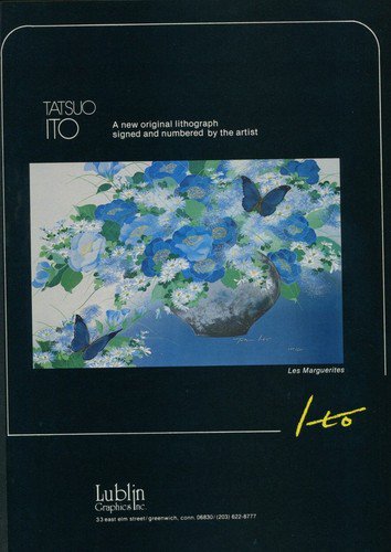 Tatsuo Ito Les Marguerites 1980 Art Ad Advert Advertisement