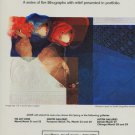 Alvar Vintage 1980 Art Ad Interieurs Suite Blue